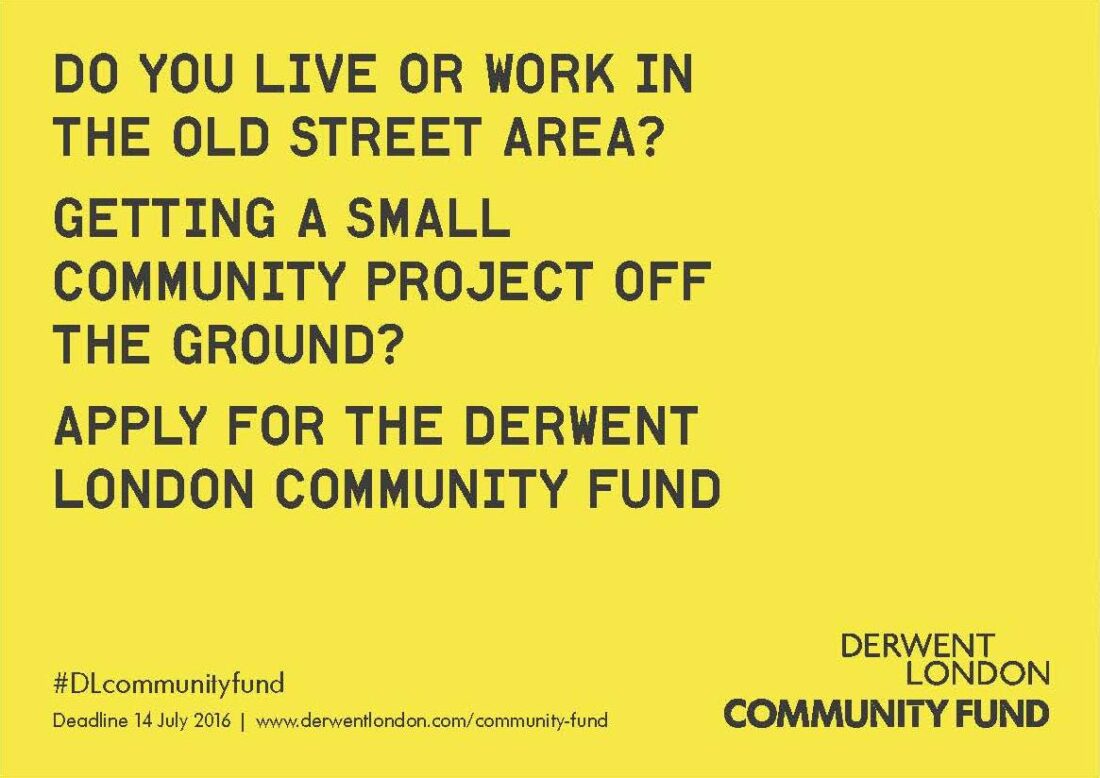 Derwent London invites applications for its new Tech Belt Community Fund image